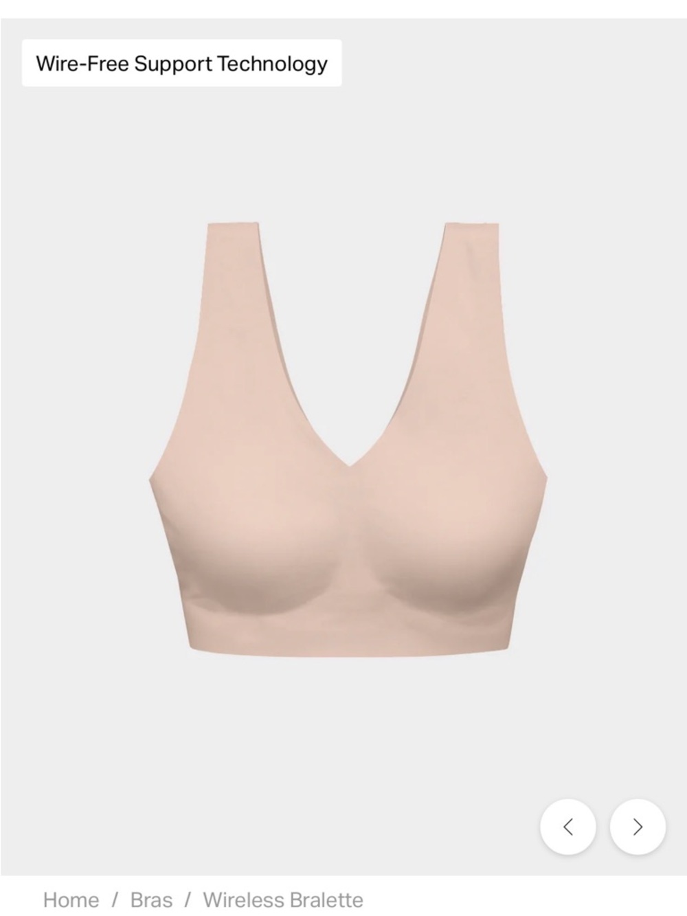 EBY wireless bralette